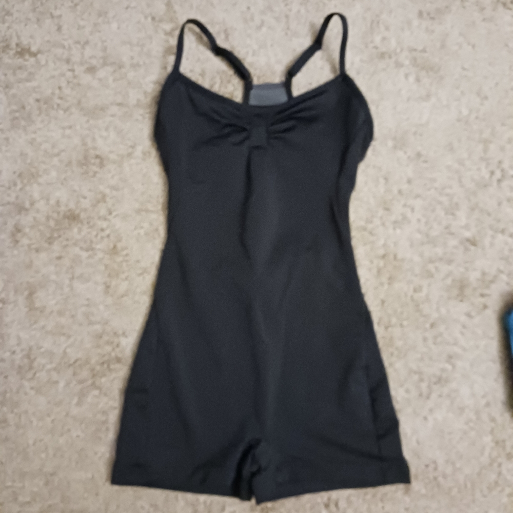 Capezio unitard shorts leotard medium